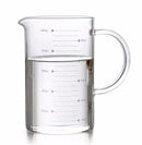 Large 1000ml Clear Borosilicate Glass Measuring Cup with Direct Fire Heat Resistance
