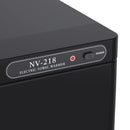 23L Black Hot Towel Warmer UV Sterilizer Disinfection Cabinet for Salon and Spa