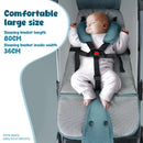 Lightweight Compact Baby Stroller Pram in Blue, Easy Fold for Travel, Dimensions 66x49x97cm