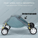 Lightweight Compact Baby Stroller Pram in Black and Grey – Foldable Travel Design