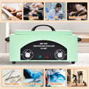High Temperature Black Nail Tool Sterilizer Dry Heat Disinfection Cabinet 33x19x15cm