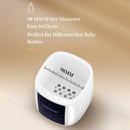 Baby Bottle Warmer Black with LCD Display, Timer, and Adjustable Temperature Control