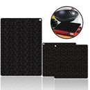 Anti-Slip Silicone Induction Cooktop Mat, 25x25cm, Heat Resistant, Black