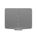 Silicone Sink Drying Mat Grey 40x33cm Heat Resistant Non-Slip Dish Drainer