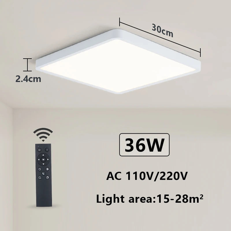 Smart LED Ceiling Lamp Voice Control Alexa