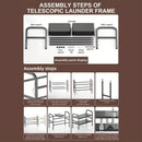 Expandable Under Sink Organizer Set 8 Panel