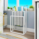3 Tier Metal Freestanding Towel Rack Rail Holder Drying Stand
