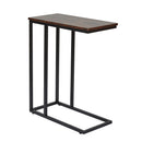 C-Shaped Sofa Side End Table Metal Frame Laptop Tray - All Family
