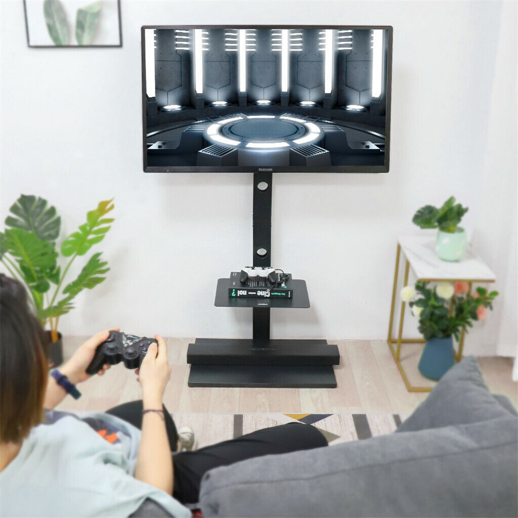 TV Stand Base Swivel Mount 32-65 inch Adjustable Height