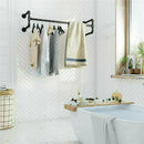 Iron Wall Mounted Clothes Rack Garment Display