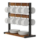 Coffee Mug Holder Stand 43.5cm High, 42cm Wide Kitchen Organizer