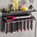 Black Space Aluminum Wall Mount Holder for Dyson Airwrap