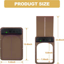 Automatic Chicken Coop Door Opener Solar Timer Sensor LCD AU