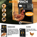 Automatic Chicken Coop Door Opener with Gate Light Sensor Remote