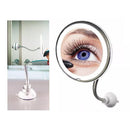10X LED Magnifying Makeup Mirror 360° Rotation
