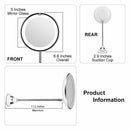 10X LED Magnifying Makeup Mirror 360° Rotation