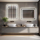 1400x700mm LED Bathroom Mirror RGB Anti-fog Aluminum