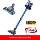 Enigma V8 22.2v Cordless Stick Vacuum Cleaner Blue + Toolkit