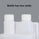 1000ml Plastic Twin Chamber Bottle 10Pcs Tamper Evident Cap