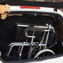 16 Lightweight Foldable Wheelchair Flat-Free Tires Handbrakes