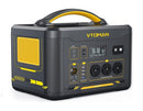 1000W 1408Wh Solar Generator 10A Black Portable Power Station