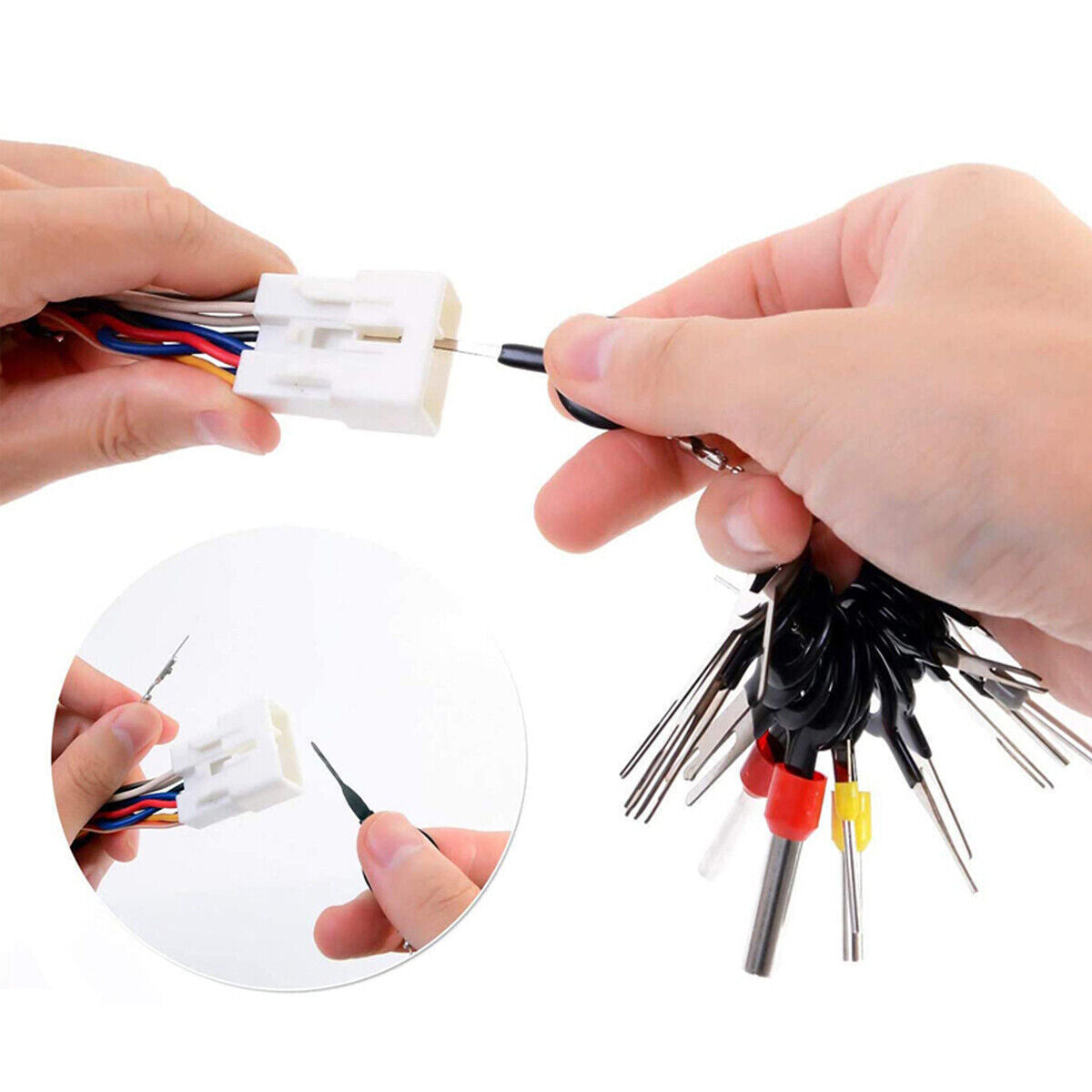 65pcs Car Trim Removal Tool Set Pry Bar Dash Kit