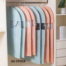 Pink Garment Bag 60x80cm Dustproof Dress Suit Coat Protector Cover
