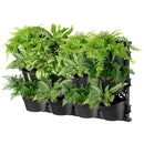 Tri vertical garden with 4 frames and 12 pots