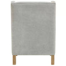 Fabric accent chair