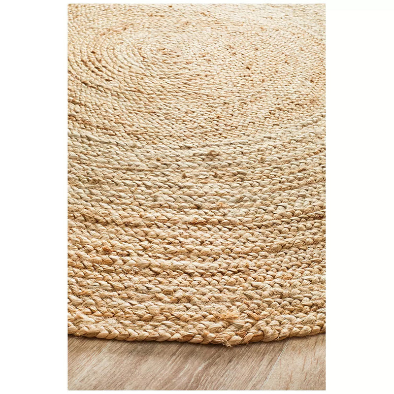 Atrium polo natural indoor rug 150 x 150cm