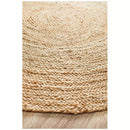 Atrium polo natural indoor rug 120 x 120cm
