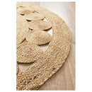 Atrium pilu natural rug 200 x 200cm