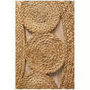Atrium pilu natural rug 150 x 150cm