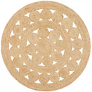 Atrium pilu natural rug 150 x 150cm