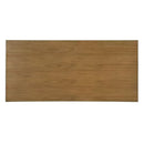 Writing Desk in Acacia Hue with Rubberwood Construction and Dovetail Drawers