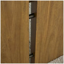 Writing Desk in Acacia Hue with Rubberwood Construction and Dovetail Drawers