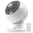 White Globe Fan Circulator in Charcoal Grey with 32.8m² Coverage