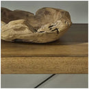 Adjustable Bookcase with Open Shelves, Rubberwood and Acacia Veneers, Indoor Use