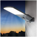 Metal Grey Solar Street Light with 5000 Lumens, Metal Construction, Motion Activated, Solar Rechargeable