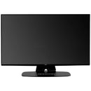 Black Swivel TV Stand with Height Adjustability for Living Room