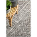 Grey Terrace Rug 230 x 160cm for Indoor and Outdoor Use