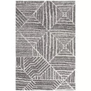 Oasis 457 Silver Rug 290x200cm - Bohemian Tribal Style, Easy to Clean Polypropylene
