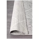 Silver Oasis Rug 230 x 160cm - Bohemian & Tribal Design, Easy to Clean, Durable Polypropylene