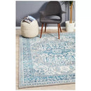 Blue Indoor Rug 400 x 300cm - Soft Material for Home Use
