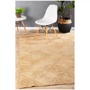 Natural Jute Rug 220 x 150cm for Living Room