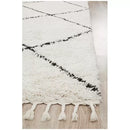 Saffron 22 White Indoor Rug 400 x 300cm - Plush Polypropylene for Living Room