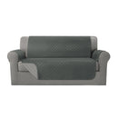 Sofa Cover Couch Cover 2 Seater Reversable Grey