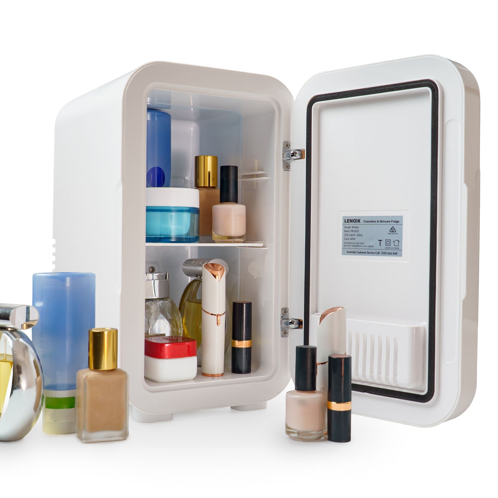 6L Touch Operated Beauty, Cosmetics & Skincare Fridge