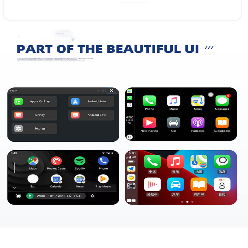 Upgrade Wireless Apple Carplay Dongle Android Original car comes with carplay