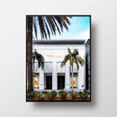 Wall Art 50cmx70cm Fashion Store Black Frame Canvas
